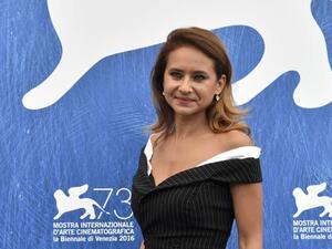 Nelly at the Venice Film Festival on Wednesday. (Youm 7)