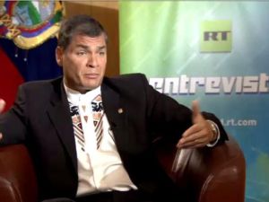 رئيس الإكوادور رفائيل كوريا