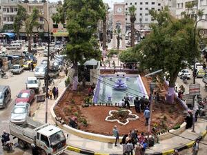 مشهد من مدينة ادلب