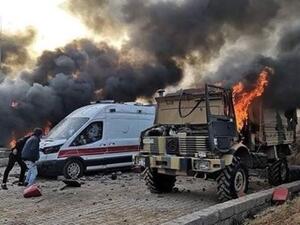 محتجون أكراد يقتحمون معسكرا للجيش التركي بشمال العراق