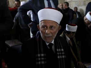 الشيخ عبد العظيم سلهب رئيس مجلس الأوقاف الأعلى في القدس