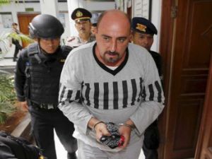 الفرنسي سيرج عتلاوي المحكوم عليه بالإعدام بتهمة الاتجار بالمخدرات في اندونيسيا