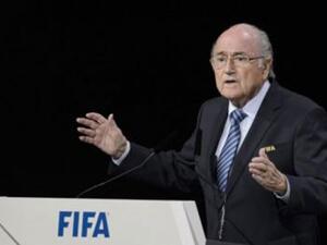  جوزف بلاتر “فورا” رئيس الاتحاد الدولي لكرة القدم (فيفا)