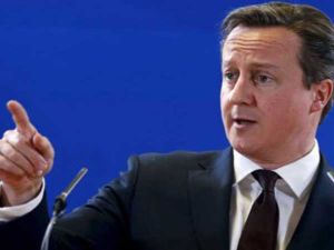 رئيس الوزراء البريطاني ديفيد كاميرون