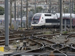 محطة قطارات في فرنسا