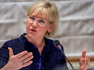 وزيرة الخارجية السويدية مارغوت فالسترو