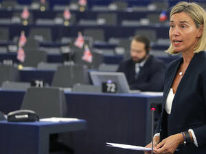 رئيسة الدبلوماسية الأوروبية فيديريكا موغيريني