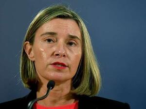 المفوضة العليا للشؤون الخارجية والأمن في الاتحاد الأوروبي فيديريكا موغيريني