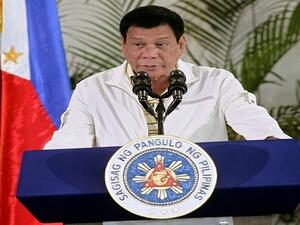 الرئيس الفلبيني رودريجو دوتيرتي