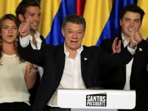 الرئيس الكولومبي خوان مانويل سانتوس