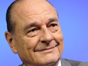 الرئيس الفرنسي الأسبق جاك شيراك