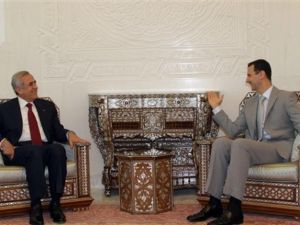 يبحث الاسد وسليمان التطورات الاخيرة التي شهدتها المنطقة 