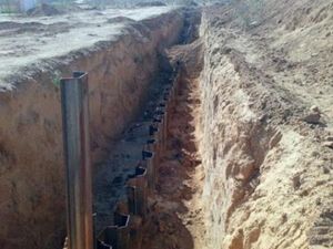 مصر تقول ان الهدف من الجدار وقف عمليات التهريب