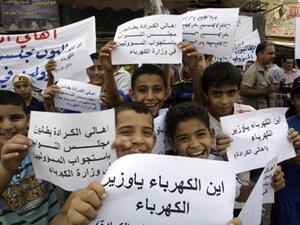 الاحتجاجات عمت العراق بسبب نقص الكهرباء