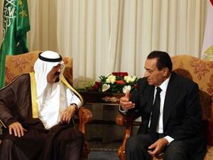 Mubarak and Saudi King