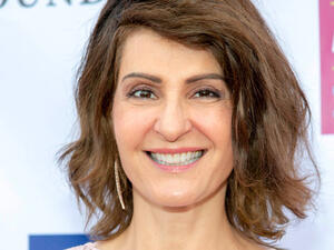 Writer-actress Nia Vardalos confirmed she and her husband, actor Ian Gomez, are divorcing. (Source:  DFree / Shutterstock )