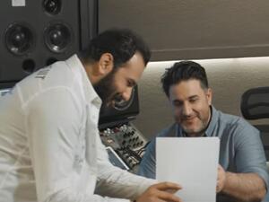 نور الزين وملحم زين من فيديو كليب "الله عليك" 