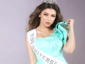 The beauty queen bumped into a tree under which two homeless men were sleeping. (Source: nouhaila_barbie - Instagram)