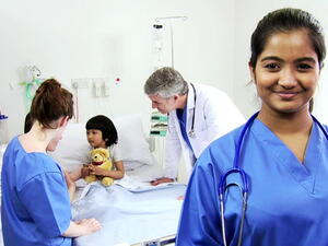 Mercy Chandy has worked as a maternity nurse since 1976. (Shutterstock)