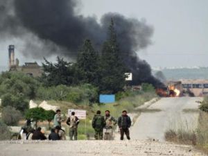 مقاتلون من جبهة النصرة في شمال غرب سوريا
