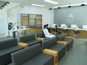 Huawei's Customer Service Center in Jeddah. 