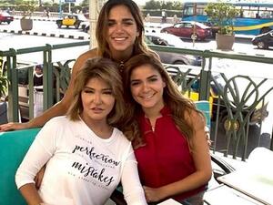 علا غانم تضع حدا للمسيئين لها و لبناتها