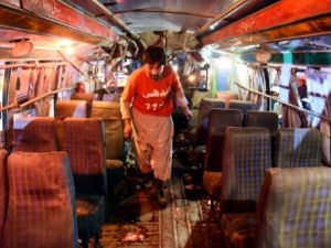 عشرة قتلى بانفجار حافلة في جنوب غرب باكستان