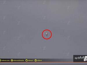 اسقاط طائره حربيه سيخوي 22 في ريف حلب الجنوبي