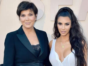 Kim Kardashian West and Kris Jenner are reportedly "glad" that Kourtney Kardashian has split from Younes  (Source: krisjenner / Isntagram ) 