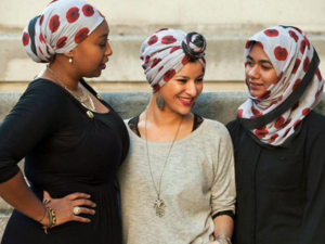 Some feel that Muslim women are being pressured into buying a poppy hijab in order to prove their patriotism. (Twitter)