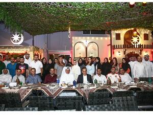 The Ghabga, attended by the management and staff, aimed to strengthen relations among employees.