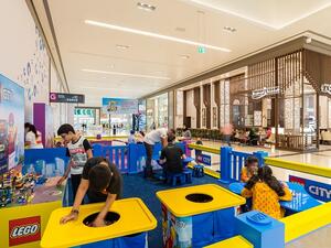 قام سيتي سنتر عجمان بتخصيص منطقة أكبر وأفضل لفعالية مكعبات LEGO ليتيح للأطفال تجارب غير محدودةز
