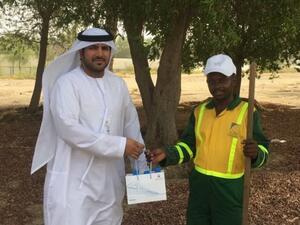 استهدفت المبادرة مساعدة وإسعاد فئة العمال التي تعد جزءا فعالاً في المجتمع.