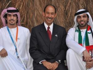 Ambassador Corbin, US Ambassador to the UAE with Students during the 40th UAE National Day