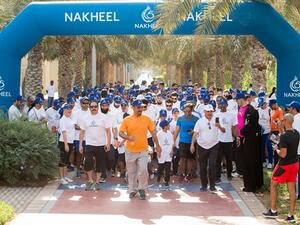 Nakheel joins the Dubai Fitness Challenge announced by Sheikh Hamdan earlier last week. 