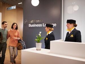 تجربة غنية بالسرور والترفيه لزوار صالات المطارات عبر الخطوط الجوية الألمانية لوفتهانزا.