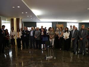 The announcement was made by senior members of Eagle Hills Jordan and SGBJ management during a reception held for Eagle Hills and SGBJ’s VIP guests.