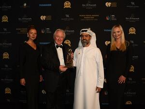 تسلم الجوائز خالد السركال، مدير طيران الإمارات في الشارقة والإمارات الشمالية.