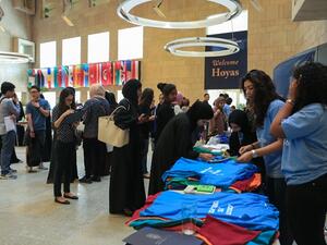 فعاليات توجيه الطلاب الجدد 2016