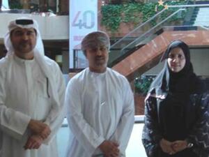 Abdulrahman Qassim Al Ali, GM, Marketing and Operation. Emarat with the delegation