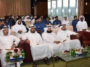 عبدالله الخاجة في افتتاح جلسة منتديات نبتكر السعادة