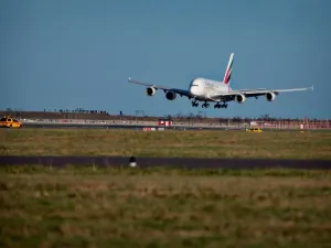 	طائرة الإمارات الإيرباص A380 وصلت كوبنهاغن يوم أمس الثلاثاء 1 ديسمبر