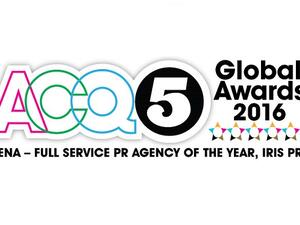 Iris PR wins at 11th Annual ACQ5 Global Awards