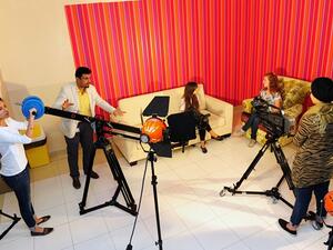 ADU students take on practical broadcast training