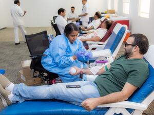 تأتي هذه الحملة انطلاقاً من حرص المؤسسة على تعزيز المشاركات المجتمعية ودعم الجانب الإنساني.