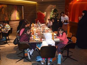 During the event