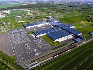 The new Cajun at the Porsche plant in Leipzig