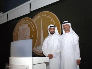 Ahmed Bin Sulayem and Sultan Bin Sulayem unveil DMCC's first gold bullion coin