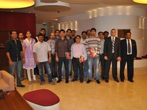 During the event