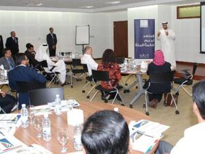 Al Janahi, Chief Executive Officer of Dubai SME during the workshop